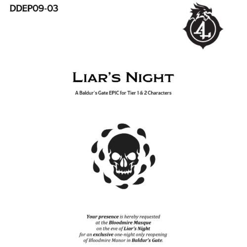 [DDEP-09-03] Liar’s Night [T1] EN